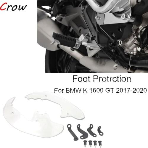 NEW Motorcycle Accessories Splash Brake Shift Shield Revised Foot Protector For BMW K 1600 GT K1600GT K1600 GT 2017-2020