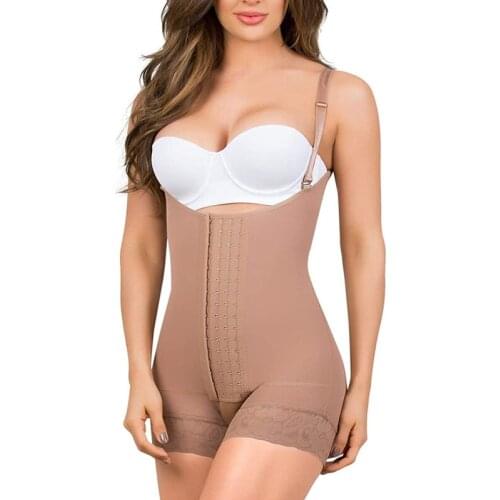 WomenS Corset Slimming Body Shaper Postpartum Strap Colombian Girdles Butt Lifter Faja Lingerie Tummy Control Waist Trainer