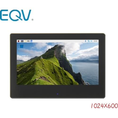 LCD 7.0 Inch 1024*600 HDMI IPS USB Capacitive Touch LCD Module Display Monitor Screen Panel with Enclosure for Raspberry Pi