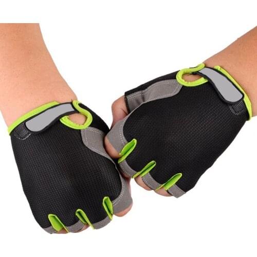 2Pcs Gloves Wear-resistant Breathable Microfiber Faux Leather Portable Half Finger Hand Protector Cutting Gloves