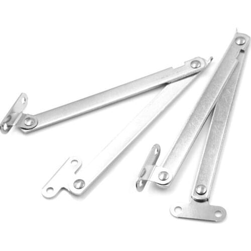 2Pcs Cabinet Stay Lid Folding Flap Lift Up Down Guide Slot Kitchen Door Tool