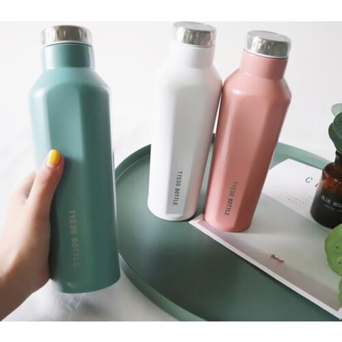 500ml Large Capacity 304 Stainless Steel Beer Bottle Mug Vaccum Cup Outdoor Sport Thermos Bottle Vacuum Cup Thermocup Lovers