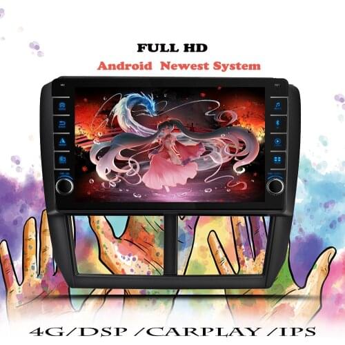 Android 10.0 Car Radio Video Player For Subaru Forester 3 SH Impreza GH GE 2007 2008 09-2013 Navigation GPS DVD 2 din Head Unit