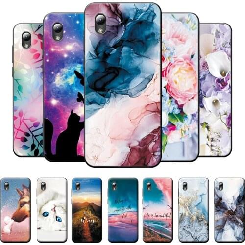 For ZTE Blade L8 Case ZTE L8 Colored Smoke Back Cover Coque 5.5" For ZTE Blade L8 Case BladeL8 Bumper Soft TPU Silicone Cover