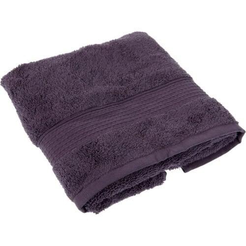 Pure Basic Face Towel 50x90 Cm Dark Purple, Home Textile, Bathroom Products