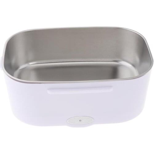 Electric Lunch Box Food Warmer Portable 12V 220V Heated Bento Boxes Food Heater Rice Container for Car Home EU Plug