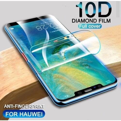 Premium Hydrogel film for Huawei Y9 2019 G6 G7 P8 Lite Y5 2018 Screen Protector protective film For Honor 6 7 8x 4c 9 10