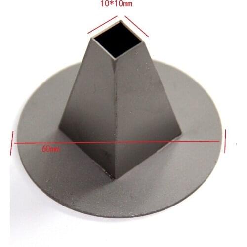 5PCS 10x10mm Authentic Titanium Alloy TOP BGA Hot Air Nozzles For zhuomao ZM-R590 ZM5830 ZM5860C ZM6200 ZM6800