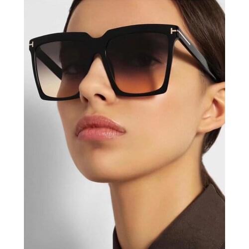 Oversized Square Sunglasses Women 2021 Sunglasses for Women/Men Luxury Designer Shades Glasses Women Gafas De Sol Mujer