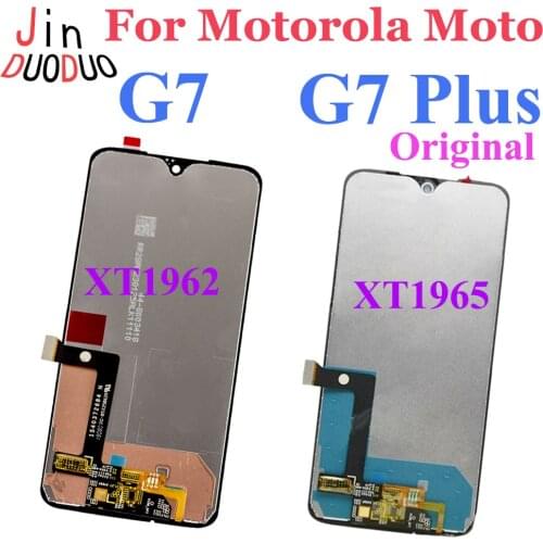 Original For Motorola Moto G7 XT1962 LCD Screen Display Touch Digitizer Screen For Motorola G7 Plus Lcd Replacement