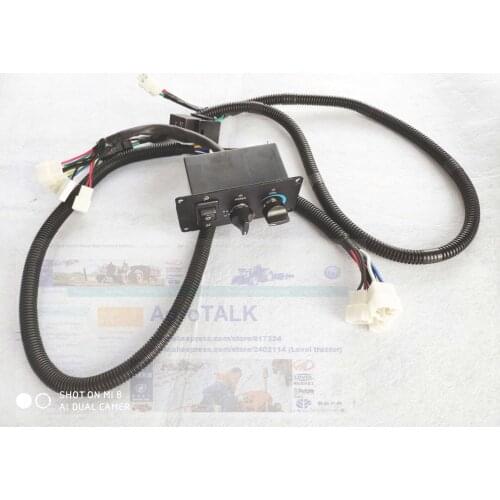 Control panel assembly for Foton Lovol tractor, Part number:TS06811010001
