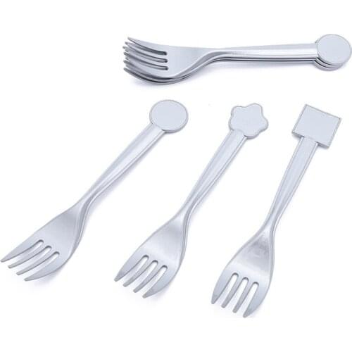 Holiday Party Plastic Disposable Tableware Set Knife Fork Spoon Gold Silver Solid Color Dinnerware Favor