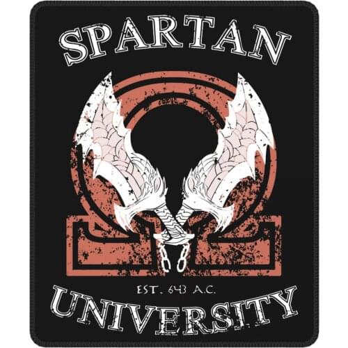 Spartan University God Of War Gaming Mouse Pad Kratos Game Non-Slip MousePad Natural Rubber PC Table Decoration Cover