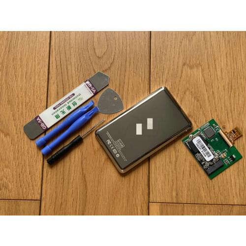 For iPod Classic 7th 5.5th 5th Gen 160GB REPLACE MK1634GAL MK3008GAL MK6008GAH MK8010GAH 512G Back Cover Rear Case