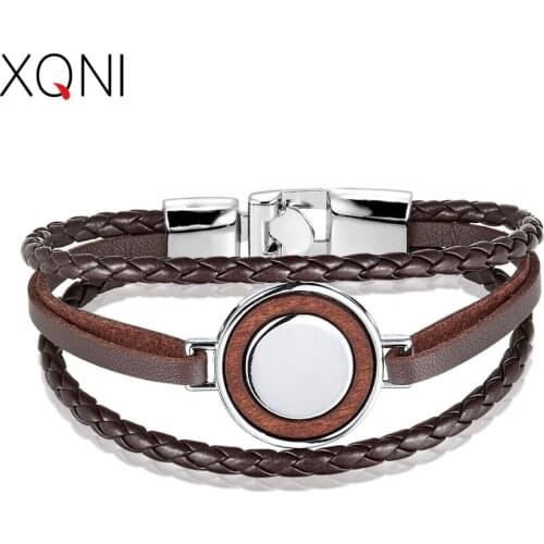 XQNI Wooden Bracelets