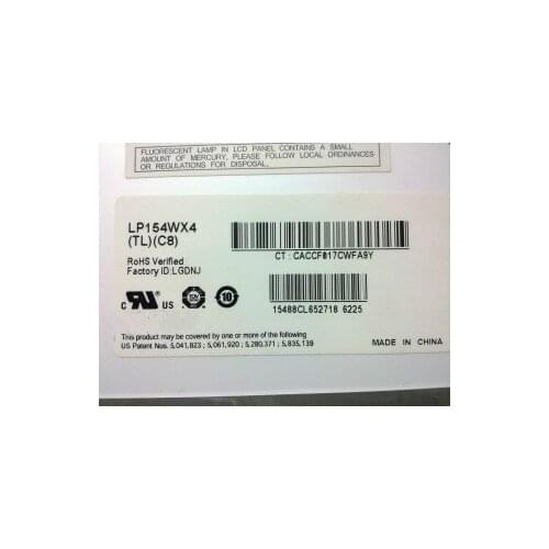 LP154WX4-TLC8 LP154WX4 TLC8 LCD Screen Panel Original Good Quality 1280*800