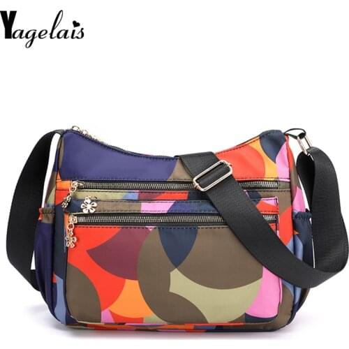 2020 New Design Fashion Korean Women Colorful Balloon Sport Polyester Soft Teenage Girls Shoulder Bag Crossbody Bags