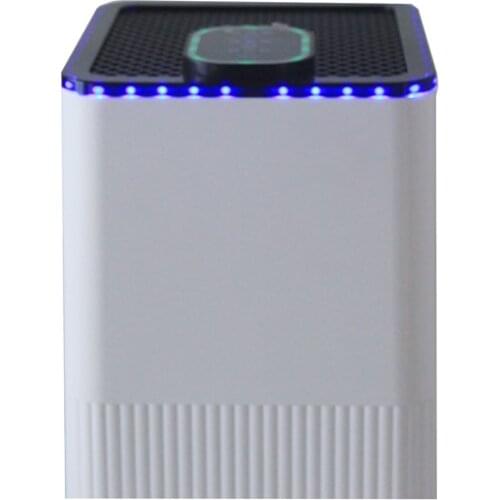 24W 12V LED night light clean room tobacco smoke PM2.5 allergy HPEA filter air purifier for baby care