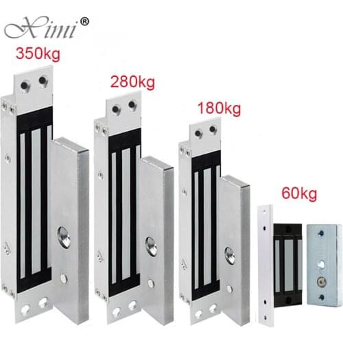 60/180/280/350KG Good Quality Embedded Buried Magnetic Lock Electric Lock Door Access Control System EM Lock Smart Lock