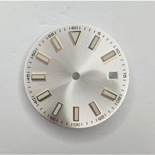 Watch Parts 29mm Sterile Dial Luminous Watch Dial Luminous Suitable For ETA 8215 2836 Mingzhu DG 2813 Miyota8215 821Amovement 56