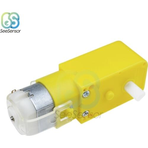 DC 3V-12V Double Shaft DC Gear Motor DC Motor Electric Motor for Smart Car Robot Toys DIY