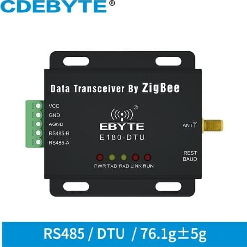 E180-DTU(ZG120-485) ZigBee 3.0 Ad Hoc Networking RS485 IoT Wireless Transceiver Radio Modem