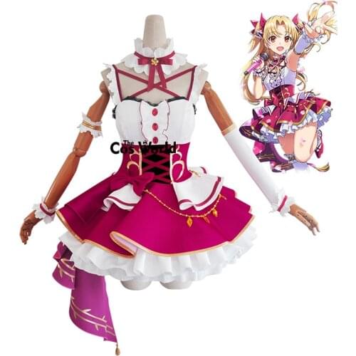 FGO Fate Grand Order Ishtar Flower Sunshine Dress Uniform Outfits Games Anime Cosplay Costumes