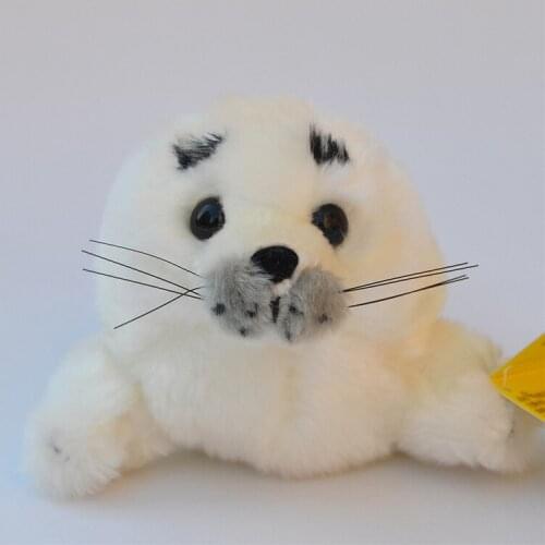 Marine animal lovely white seal plush toy birthday gift b4843