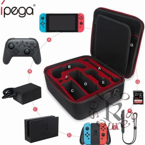 Multifunction Storage Travel Carrying Bag Protective Cover Hard Shoulder Box Big Space Case For Nintend Switch NS Console