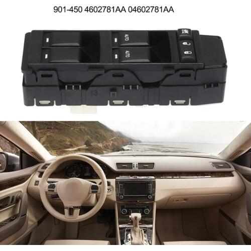 Master Power Window Door Switch for Jeep Grand Cherokee Chrysler 200 300 Dodge Charger 04602781AA