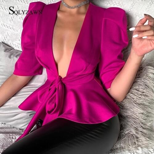 SQLYZAWN Women's Short Shirts