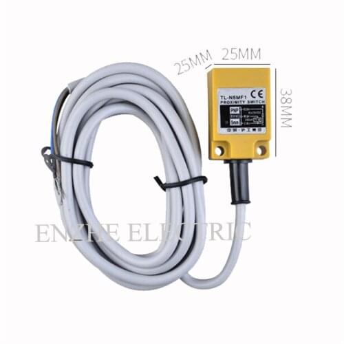 TL-N5M DC three wire PNP NO/NC Non-screen shield type general cormer column approach Switch set distance 0-4mm 25*25*38mm