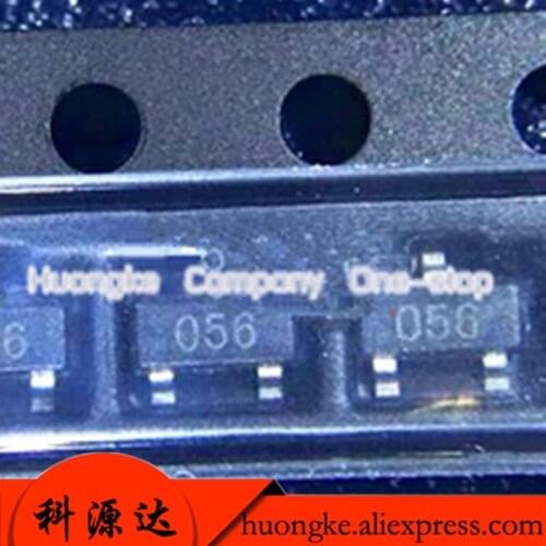 20PCS/LOT ZXTP25100BFHTA Screen Printing 056 SOT-23 PNP 100V/2A Bipolar Transistor ZXTN25100BFHTA SOT23 silk screen 021