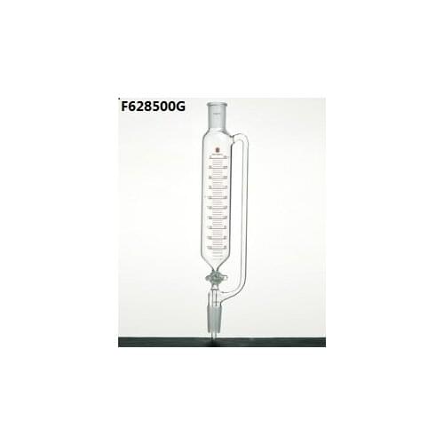 Funnel, Pressure equalizing, Glass stopcock, Capacity:500ml, Joints:29/42, Stopcock bore:4mm