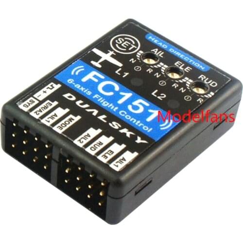 Dualsky FC151 3-axis Flight Control Unit System Three-axis Gyro for FPV Quadcopter Fixed-Wing