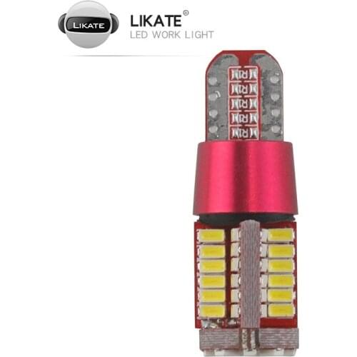 LKT Wholesale T10 3014 Automobile Decoding Lamp 57smd Electrodeless Led Door Lamp Decoding Width Lamp
