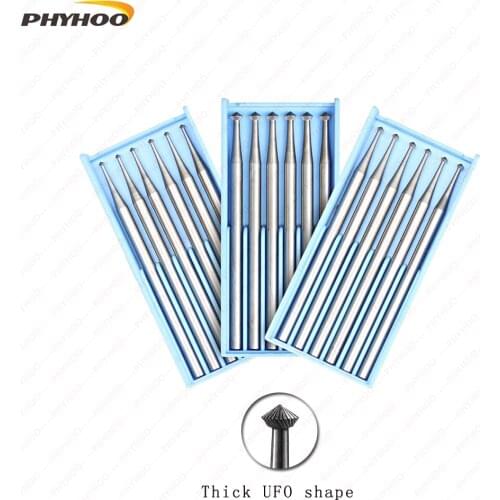 6Pcs/Box Germany Brand Burs for Gem Setting,Dental Drill Bur for Jewelry Polishing & Engraving Tools Set