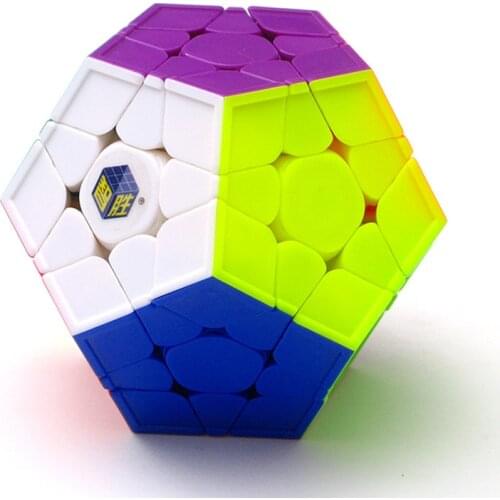Fast delivery Yuxin Little Magic Cube 3x3 Megaminx V2 Stickerless Cube 3X3 Megaminx 3Layers Speed Cube Professional Puzzle Toys