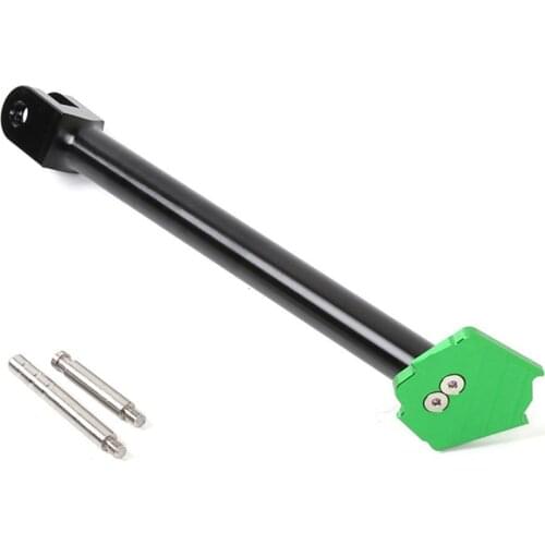 For KAWASAKI Z800 CNC Kickstand Foot Side Stand Extension Pad Support Plate W/ Frame Z 800 2013 2014 2015 2016 Moto Accessories