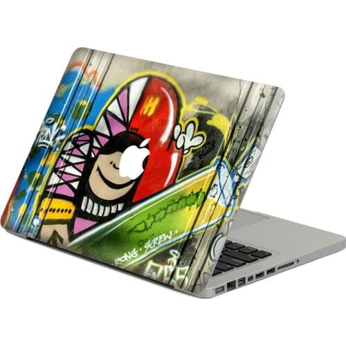 Graffiti Rock Laptop Decal Sticker Skin For MacBook Air Pro Retina 11" 13" 15" Vinyl Mac Case Body Full Cover Skin