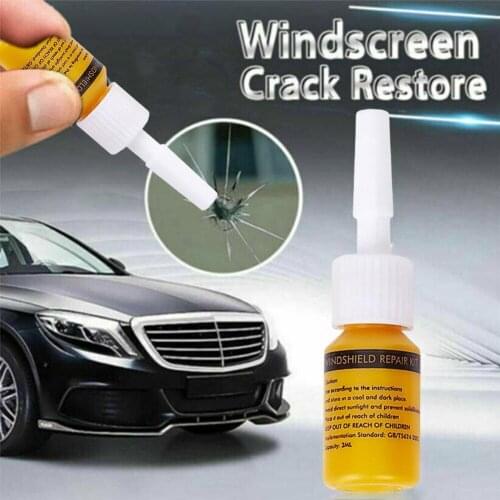 New Car Window Repair Cracked Glass Scratch Repair Kit Windshield Repair Liquid For Car Auto Window Glasss Crack Restore Tools