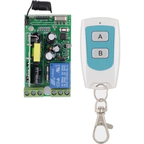 Receiver Transmitter AC 85V 110V 220V 250V Wireless Remote Control switch 10A Relay Switch For Lamp/Light LED ON OFF