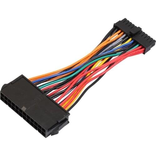 ATXs Standard 24Pin Female to Mini 24Pin Internal Power Adapter Converter Cable