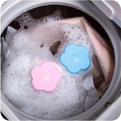 Laundry Floating 2 Pcs Lint Pet Hair Remover For Washing Machine Pet Fur Catcher