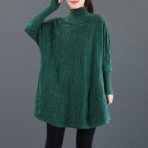 Vintage Aesthetic Clothes Women Turtleneck Stretch Long Sleeve Knit Sweater Bottoming Lady Winter Fashion Leisure Pullover f2439