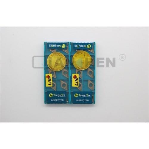 TaeguTec,10pcs/lot,Lathe tools,DCMT11T304-MT TT8115 DCMT11T304 MT TT8115,carbide insert, Face Mill Lathe Tools cutter CNC tool