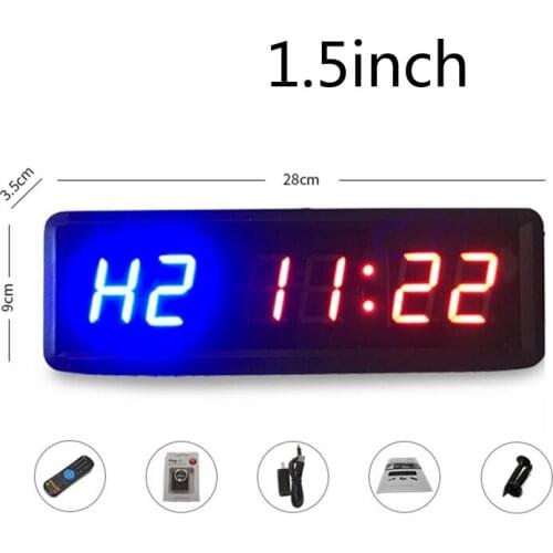 Gym Timer Stopwatch with Remote for Gym Fitness Training Ideal Interval Timer D0AC