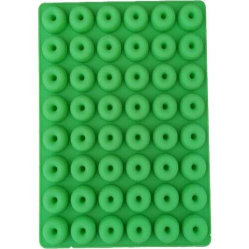 Donut Silicone Mold Heat Resistance , Mini Donut Pan Doughnut Baking Mold Tray 7.79x5.9x0.47inch