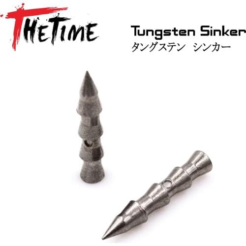 Tungsten Screw 19mm 1.8g fishing sinkers 10 pieces/pack for soft lure Bass fishing