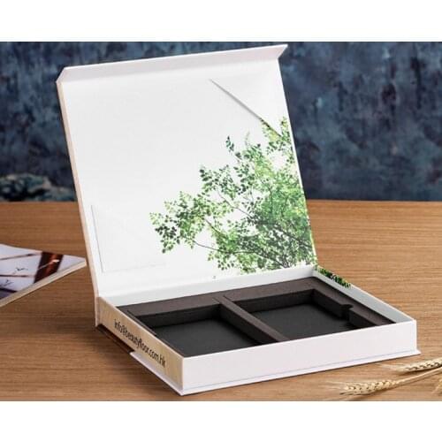 High quality black lacquer custom logo perfume packaging box,luxury gift box packaging for honey jar ---DH11154